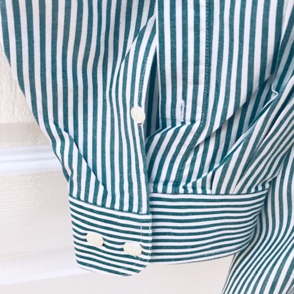 Men's Tabi Large Striped Dress Shirt - Picture 5 of 7